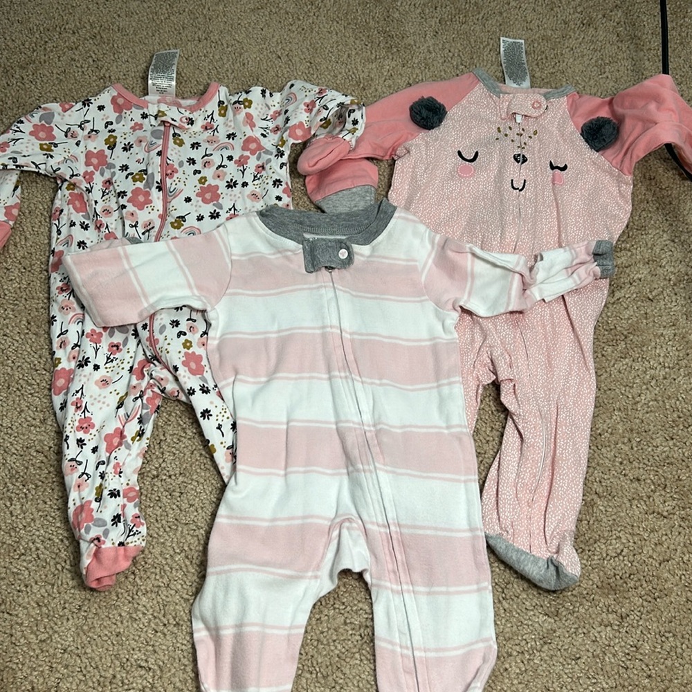 0-3 Month Pajamas